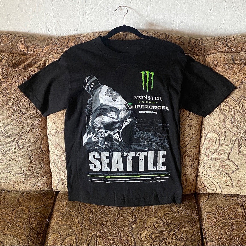 Vintage Monster Supercross Seattle T-Shirt